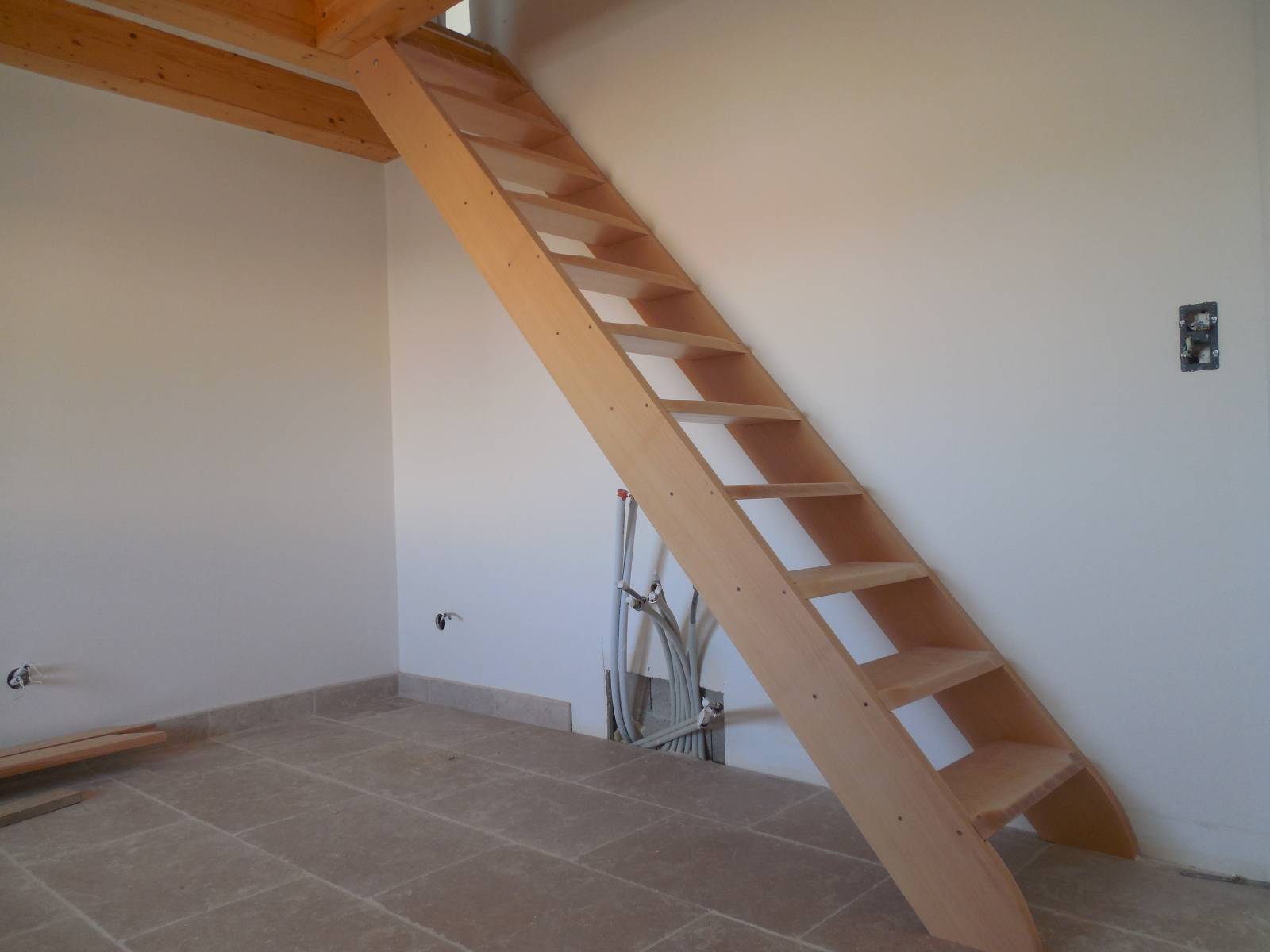 Réalisation d'un escalier 